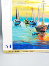 Keep Smiling Artist Canvas Pad Acrylic Gesso Primed A4 Size 22.9 x 30.5cm (10 Sheets)